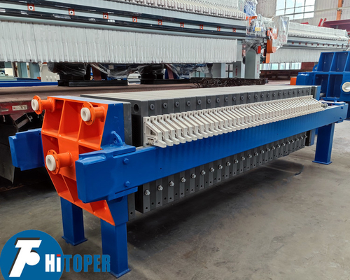 1.2Mpa High Pressure Hydraulic Compress Membrane Filter Press For Clay, Porcelain, Fine Earth, Marble & Granite Filtration