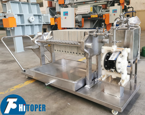 Simple Laboratory Membrane Filter Press System For Solid Liquid Separation