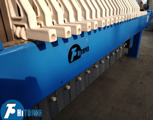 Low Moisture Corn Oil Purifiction Membrane Filter Press 30m2 Diaphragm Plate Filtration Machine