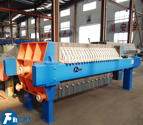 Low Moisture Corn Oil Purifiction Membrane Filter Press 30m2 Diaphragm Plate Filtration Machine