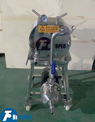 Stainless Steel Plate and Frame Filter Press for Low Viscosity Liquid Filtration and Purification