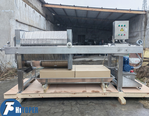 Hydraulic Chamber Stainless Steel Filter Press for Multi-Layer Frame Filtration Suitable for Various Industries