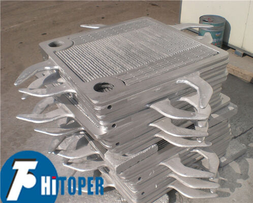 0.6Mpa Pressure Cast Iron Plate And Frame Filter Press Machine With Cast Iron Filter Plate