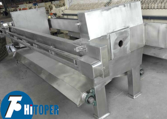 Stainless Steel Filter Press Featuring SS304 and SS316L Materials for Filtration in Liquor Beverage and Electroplating Industries