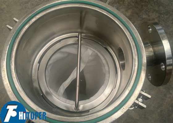 High Capacity Bag Filter Housing Suitable for Various Industrial Liquids with Low Pressure Drop Characteristics