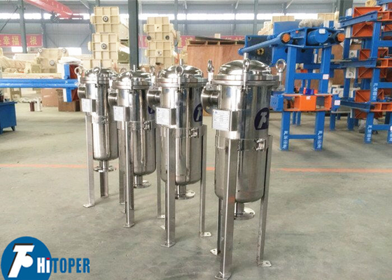 17L Volume Lug Flange Structure Stainless Steel Bag Filter Housing