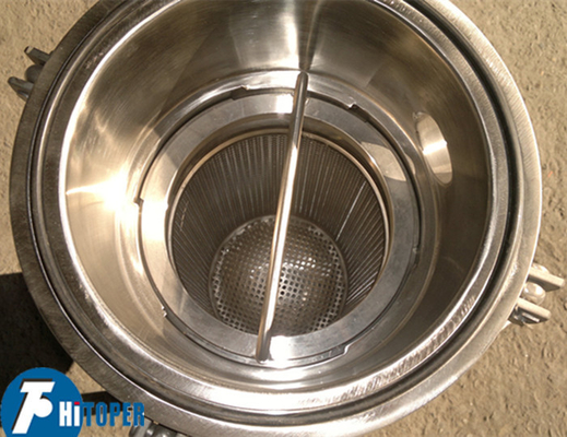 Stainless Steel Basket Inside Bag Filter Housing for Enhanced Support