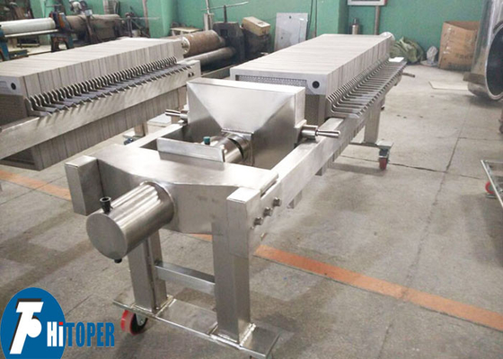 Hydraulic Chamber Stainless Steel Filter Press for Multi-Layer Frame Filtration Suitable for Various Industries