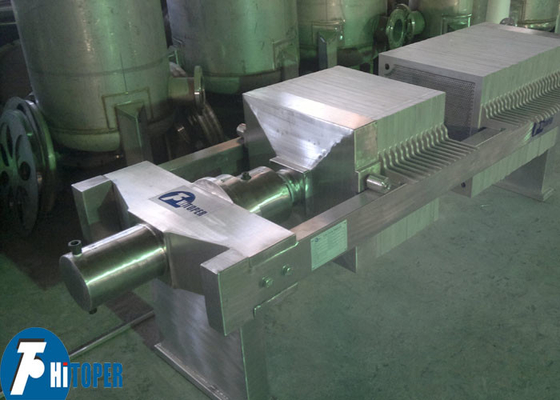 Hydraulic Stainless Steel Filter Press for Food Industry with 2.2kw Motor Power