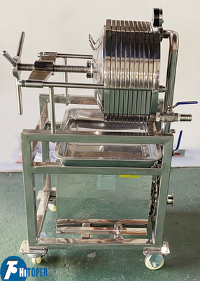 Stainless Steel Plate and Frame Filter Press for Chemical and Environmental Protection