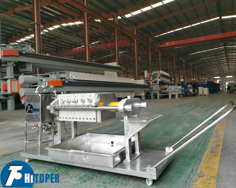 Simple Laboratory Membrane Filter Press System For Solid Liquid Separation