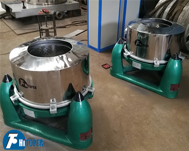 Industrial Basket Centrifuge for Solid-Liquid Separation with Three-Foot Design and High Separation Efficiency
