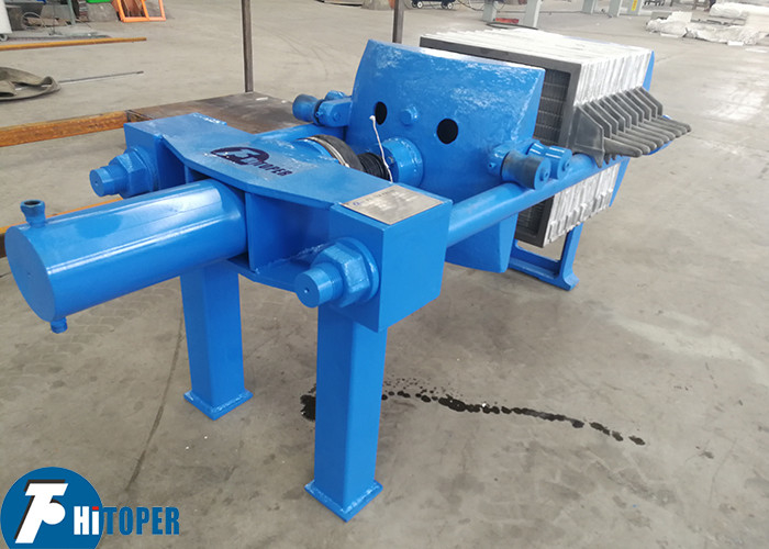 Cast Iron Plate and Frame Filter Press for High Pressure and Temperature Filtration Fast Unloading and Long Service Life