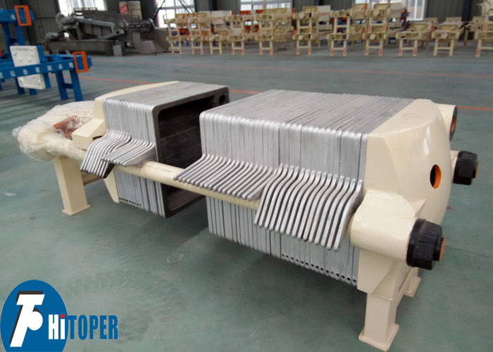 Plate and Frame Cast Iron Filter Press for High Temperature Filtration of Chemical Industry