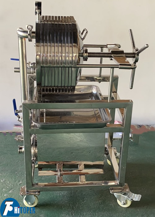 SUS304 Plate and Frame Filter Press with Heat-Resistant Silicone Seals for Superior Sealing Performance